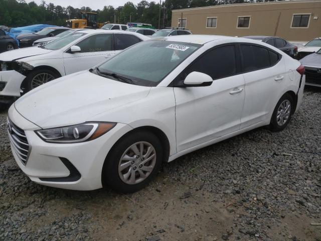 HYUNDAI ELANTRA SE 2017 with VIN 5NPD74LF2HH207704 - Photo from auction