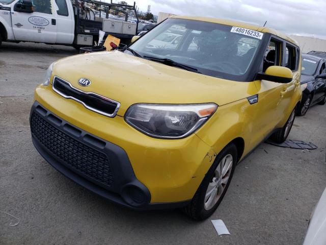 KIA SOUL + 2015 with VIN KNDJP3A5XF7151889 - Photo from auction