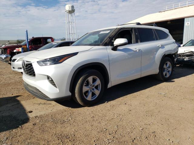 TOYOTA HIGHLANDER 2022 with VIN 5TDZZRAH5NS541765 - Photo from auction