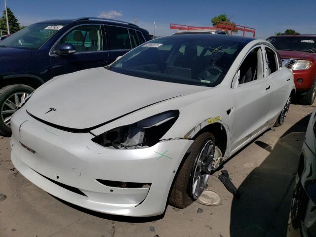 TESLA MODEL 3 2020 with VIN 5YJ3E1EC2LF602525 - Photo from auction