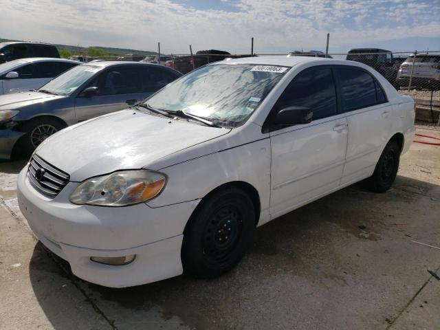 TOYOTA COROLLA CE 2003 with VIN 1NXBR32E93Z053443 - Photo from auction