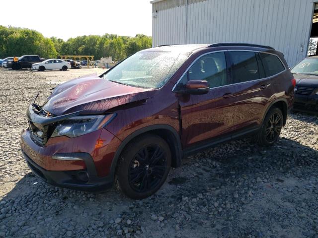 Photo 1 from auction – 2022 HONDA PILOT SE with VIN 5FNYF6H21NB012211