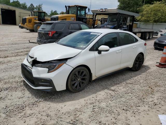 TOYOTA COROLLA SE 2020 with VIN 5YFS4RCE2LP013657 - Photo from auction