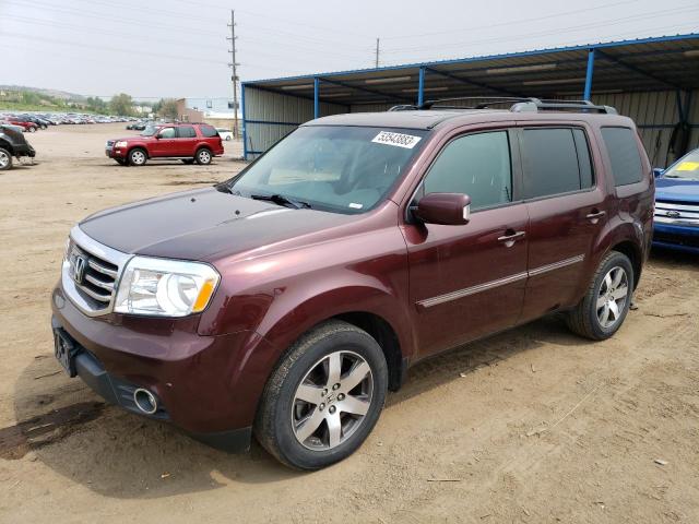 Photo 1 from auction – 2013 HONDA PILOT TOUR with VIN 5FNYF4H94DB017418