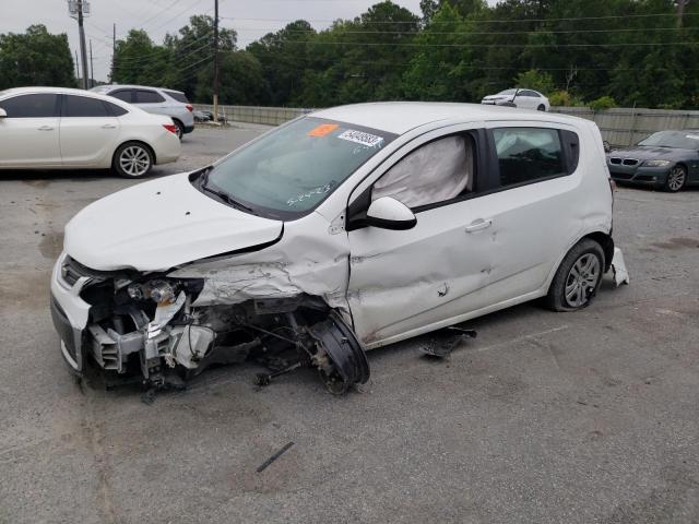 CHEVROLET SONIC 2017 with VIN 1G1JG6SH2H4166491 - Photo from auction