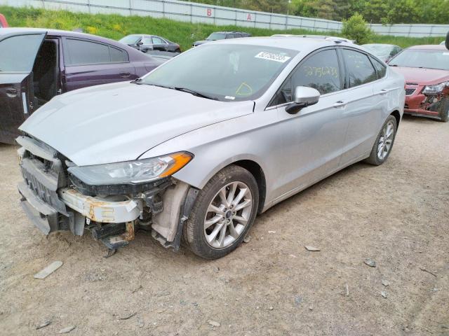 FORD FUSION SE 2017 with VIN 3FA6P0H73HR134929 - Photo from auction