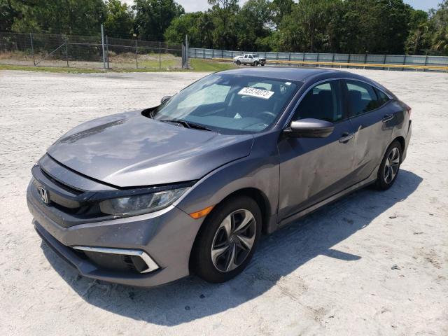HONDA CIVIC LX 2019 with VIN 19XFC2F62KE021354 - Photo from auction