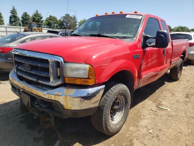 FORD F250 SUPER 2001 with VIN 1FTNX21F81EA03491 - Photo from auction