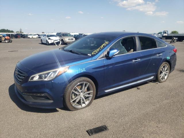 HYUNDAI SONATA SPO 2016 with VIN 5NPE34AB9GH326509 - Photo from auction