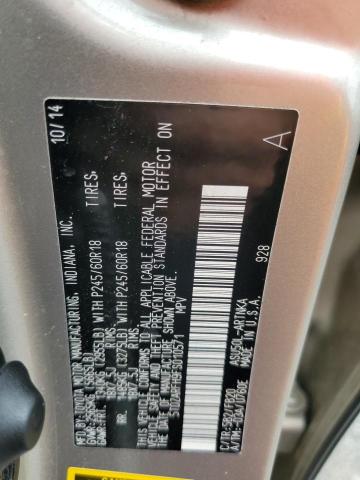 Photo 14 from auction – 2015 TOYOTA HIGHLANDER with VIN 5TDZARFH9FS010571