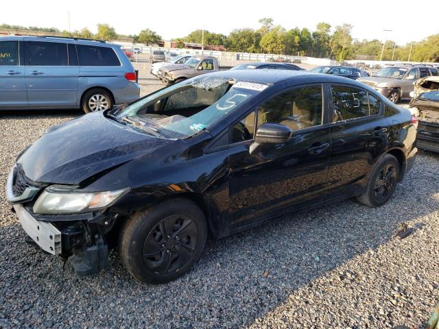 Photo 1 from auction – 2015 HONDA CIVIC LX with VIN 19XFB2F59FE284893