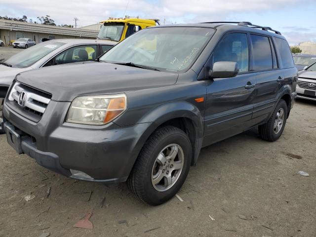 HONDA PILOT EXL 2007 with VIN 2HKYF18557H508971 - Photo from auction