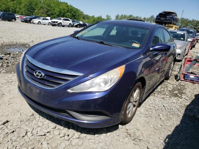 HYUNDAI SONATA GLS 2014 with VIN 5NPEB4AC8EH899524 - Photo from auction