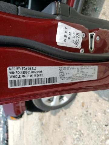 Photo 14 from auction – 2021 JEEP COMPASS LA with VIN 3C4NJDBB1MT600916