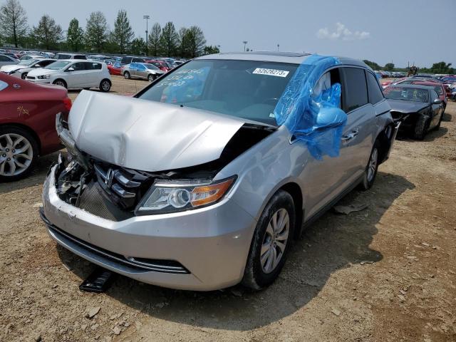 HONDA ODYSSEY EX 2015 with VIN 5FNRL5H66FB032997 - Photo from auction