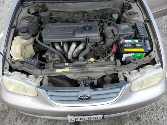 Photo 11 from auction – 2001 TOYOTA COROLLA CE with VIN 1NXBR12E41Z500049