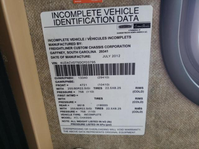 Photo 10 from auction – 2013 WINNEBAGO JOURNEY with VIN 4UZACVDT5DCFD3795