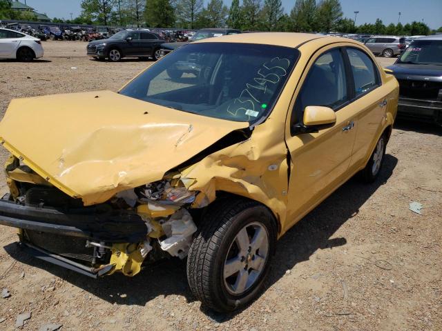 CHEVROLET AVEO LT 2008 with VIN KL1TG56698B246747 - Photo from auction