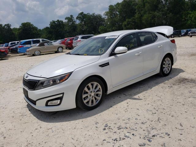 KIA OPTIMA EX 2014 with VIN 5XXGN4A76EG283075 - Photo from auction