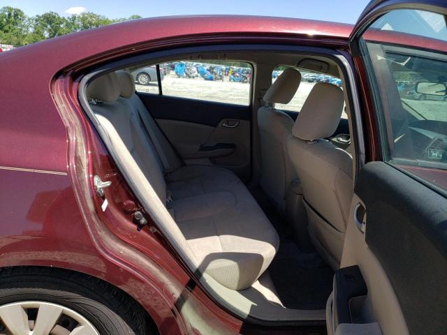 Photo 10 from auction – 2012 HONDA CIVIC LX with VIN 19XFB2E55CE057746