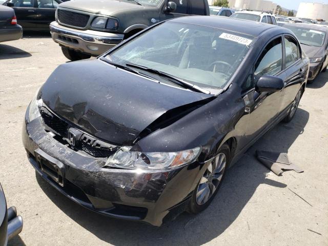HONDA CIVIC EX 2010 with VIN 19XFA1E81AE020407 - Photo from auction