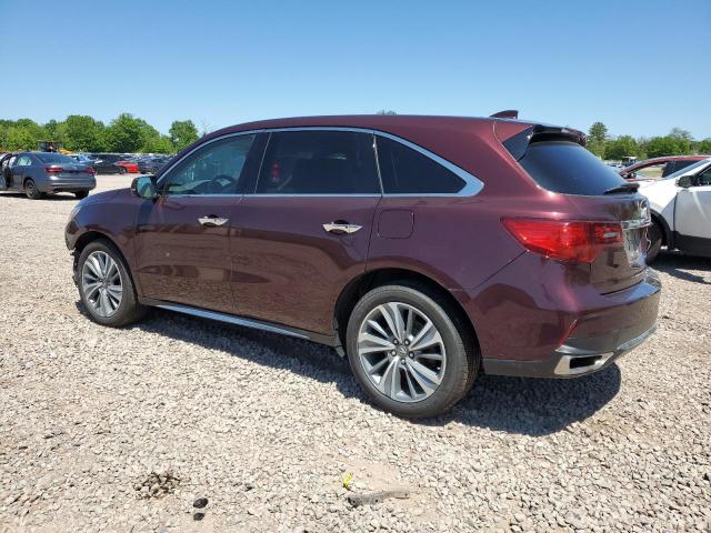Photo 2 from auction – 2017 ACURA MDX TECHNO with VIN 5FRYD4H55HB003423