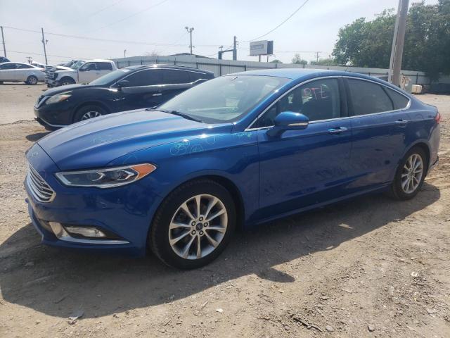 FORD FUSION SE 2017 with VIN 3FA6P0HD3HR194375 - Photo from auction