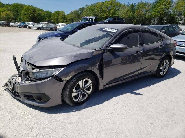 HONDA CIVIC LX 2016 with VIN 19XFC2F56GE233978 - Photo from auction