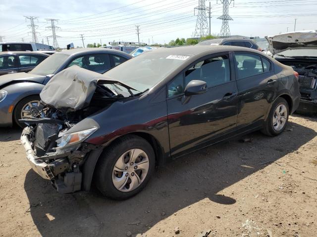 HONDA CIVIC LX 2013 with VIN 19XFB2F55DE060694 - Photo from auction