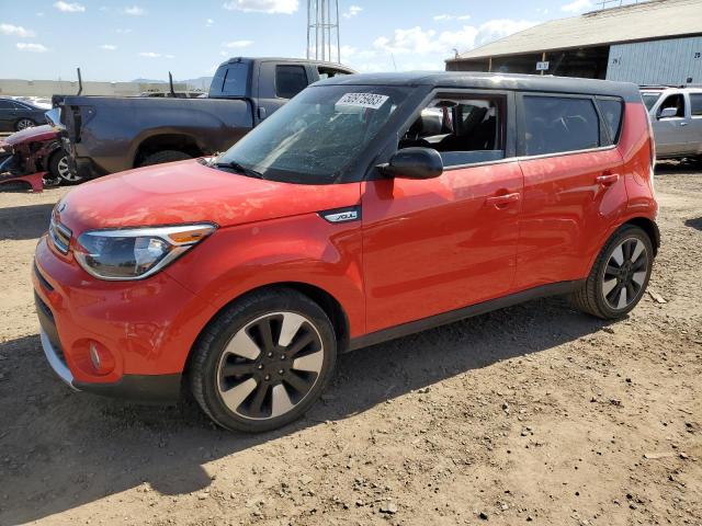 KIA SOUL + 2018 con VIN KNDJP3A54J7576503 - Foto de la subasta