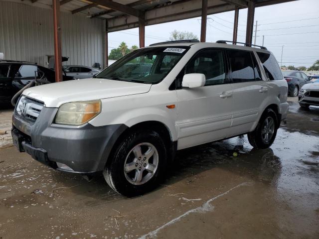 HONDA PILOT EX 2006 with VIN 5FNYF285X6B011238 - Photo from auction