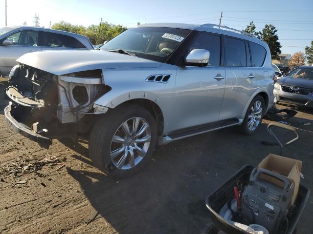 INFINITI QX56 2012 with VIN JN8AZ2NE7C9021698 - Photo from auction