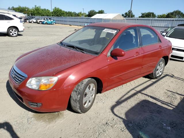 KIA SPECTRA EX 2008 with VIN KNAFE122285578113 - Photo from auction