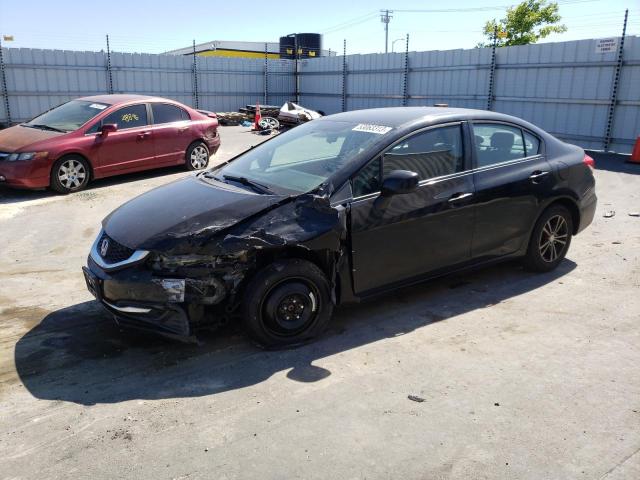 Photo 1 from auction – 2013 HONDA CIVIC LX with VIN 19XFB2F58DE259075