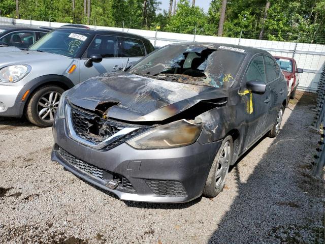 NISSAN SENTRA S 2019 with VIN 3N1AB7AP1KY261619 - Photo from auction