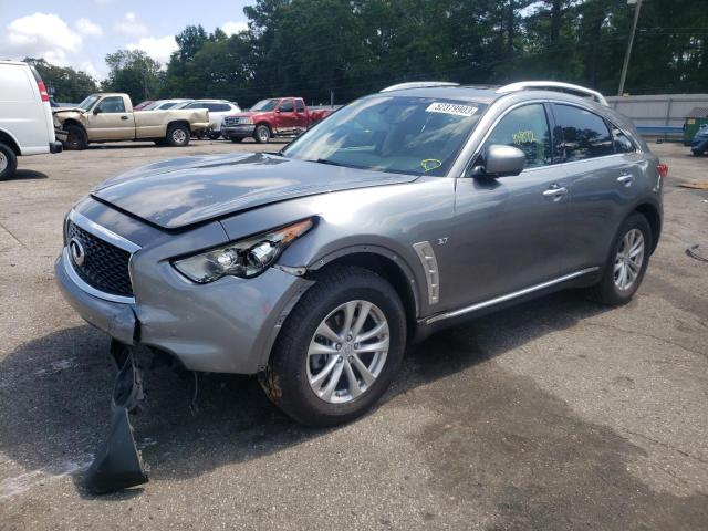 INFINITI QX70 2017 with VIN JN8CS1MWXHM413290 - Photo from auction