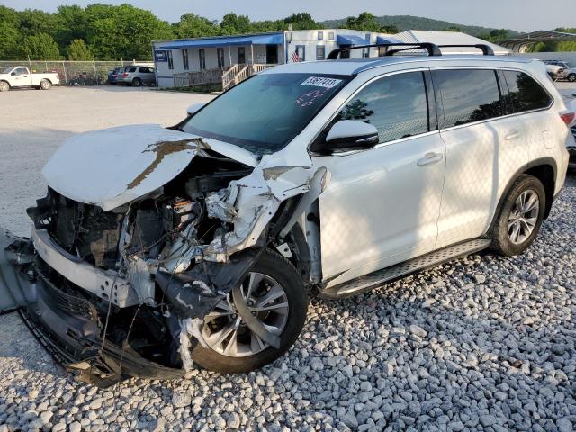 TOYOTA HIGHLANDER 2015 with VIN 5TDKKRFH6FS107175 - Photo from auction