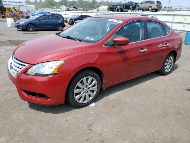 NISSAN SENTRA S 2013 with VIN 3N1AB7AP1DL683888 - Photo from auction