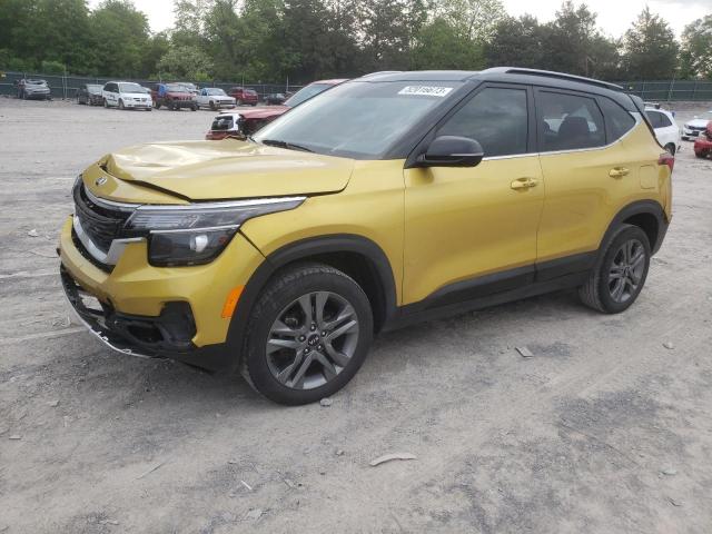 KIA SELTOS S 2021 with VIN KNDEU2AAXM7205643 - Photo from auction