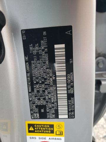 Photo 14 from auction – 2010 LEXUS RX 350 with VIN 2T2ZK1BA6AC027901