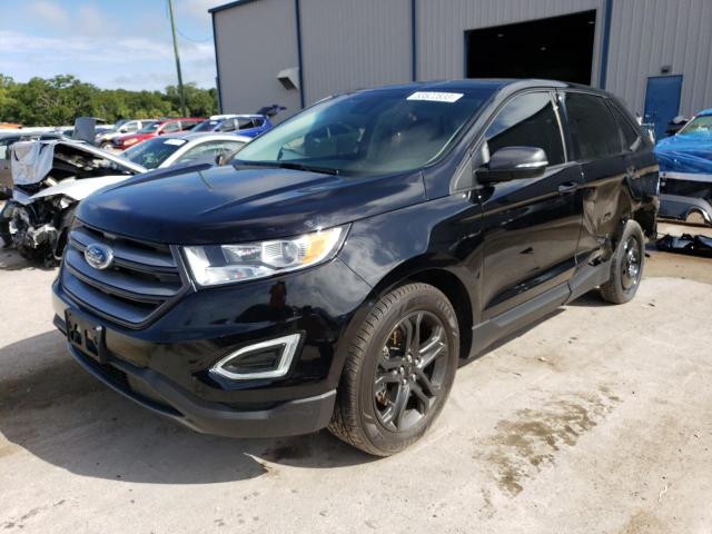 FORD EDGE SEL 2018 with VIN 2FMPK4J86JBB71206 - Photo from auction