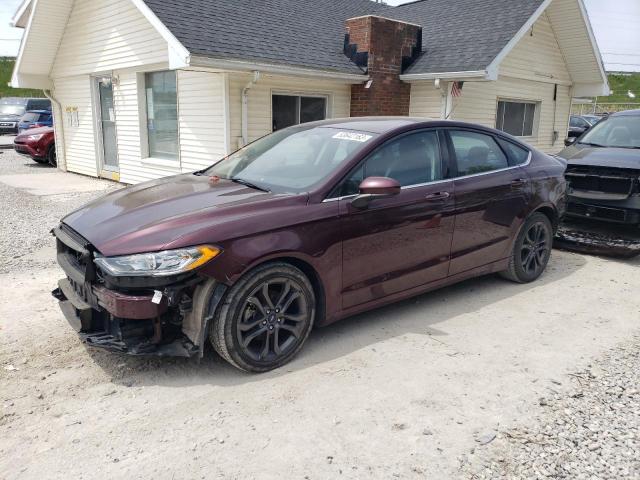 FORD FUSION SE 2018 with VIN 3FA6P0H74JR119376 - Photo from auction