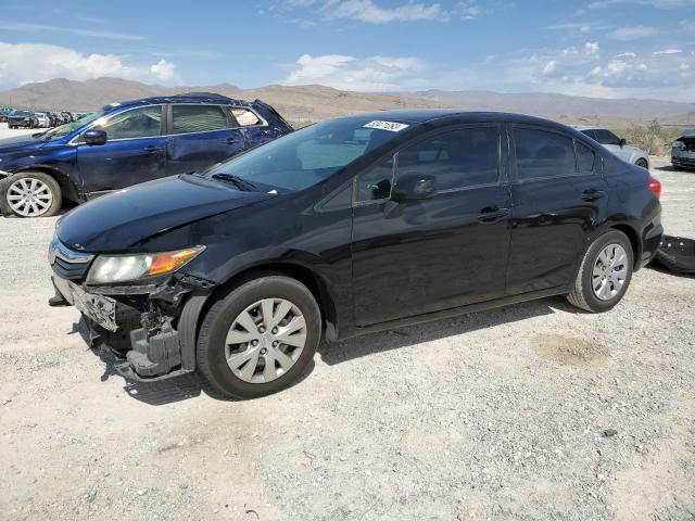HONDA CIVIC LX 2012 with VIN 2HGFB2F54CH580261 - Photo from auction
