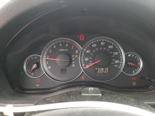 Photo 9 from auction – 2008 SUBARU OUTBACK 2. with VIN 4S4BP62C787310952