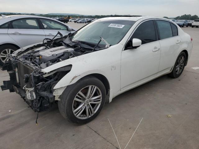 INFINITI G37 BASE 2010 with VIN JN1CV6AP0AM204582 - Photo from auction