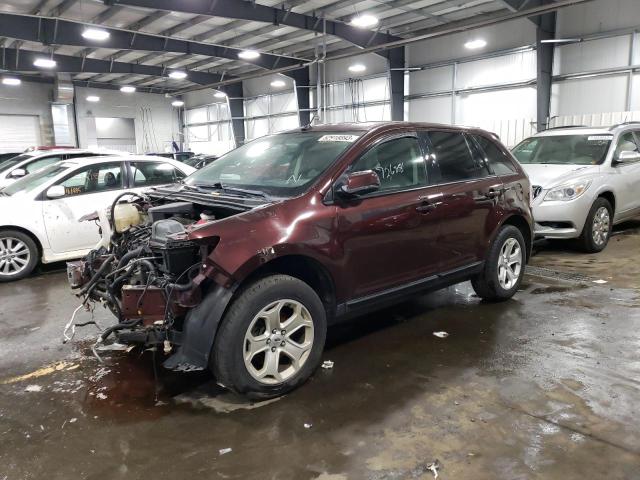 FORD EDGE SEL 2012 with VIN 2FMDK4JC3CBA53673 - Photo from auction