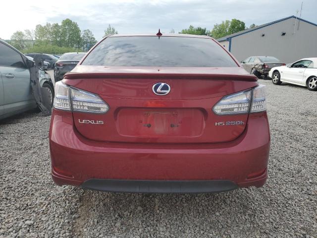 Photo 6 from auction – 2010 LEXUS HS 250H with VIN JTHBB1BAXA2033882
