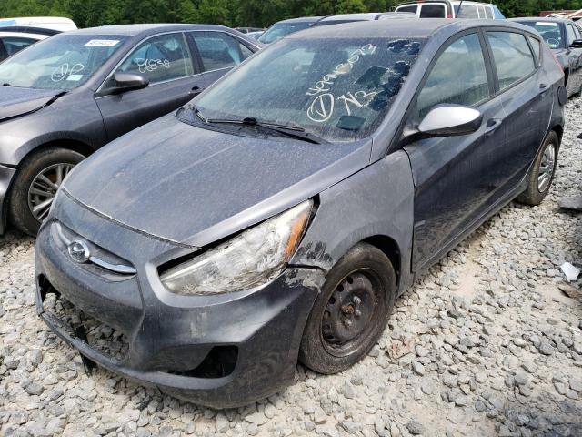 HYUNDAI ACCENT SE 2017 with VIN KMHCT5AE2HU320352 - Photo from auction