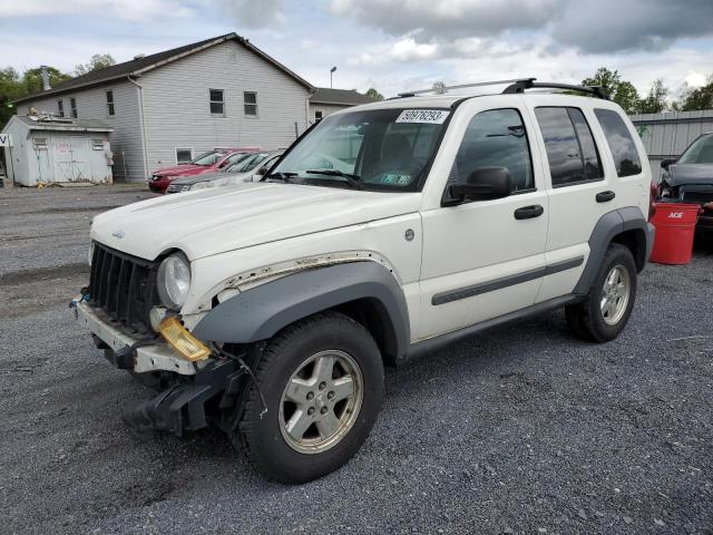 Photo 1 from auction – 2005 JEEP LIBERTY SP with VIN 1J4GL48K85W677251