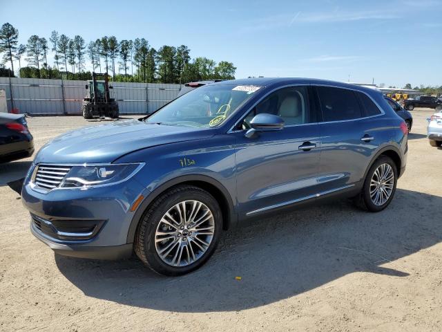 LINCOLN MKX RESERV 2018 with VIN 2LMPJ6LR5JBL41581 - Photo from auction